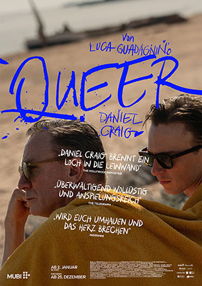 Queer Luca Guadagnino Film Poster