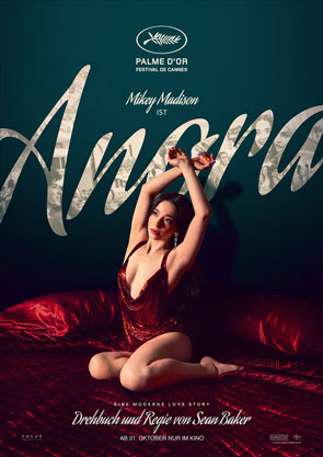 Anora Film Mikey Madison Poster