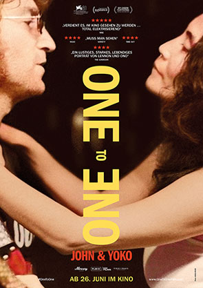 One to One John and Yoko Film Kino Poster