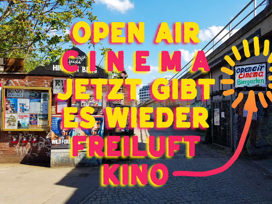 Freiluftkino Neue Zukunft Saisonstart