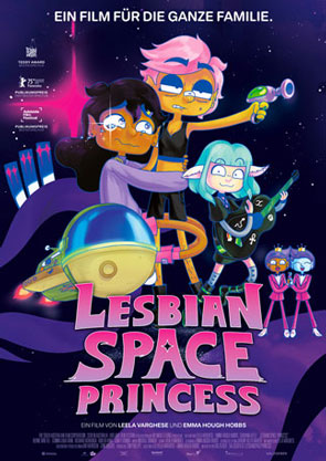 Lesbian Space Princess Film Poster